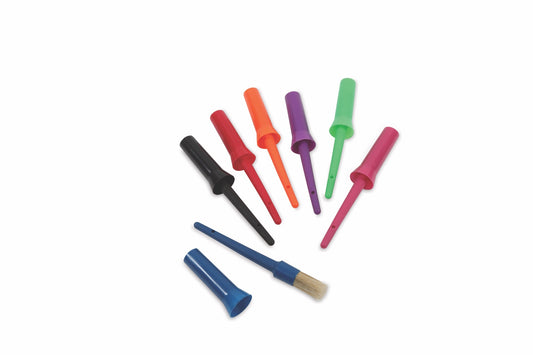 Shires EZI-Groom Plastic Hoof Oil Brush